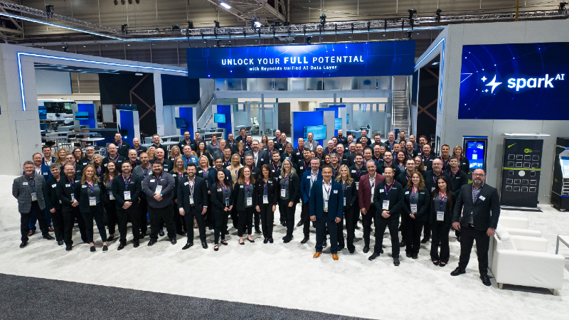 All Reynolds employees in the Reynolds booth at NADA 2025.